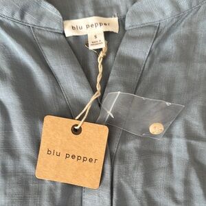Blu Pepper Blue Top